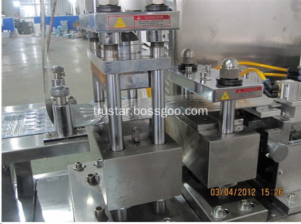 heat sealing station of blister packing machine