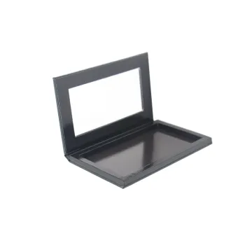 Empty Cosmetic Eyeshadow Compact Packaging with Window
