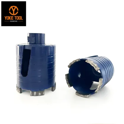 M14 Threaded Diamond Stone Hole Saw For Industry Drilling