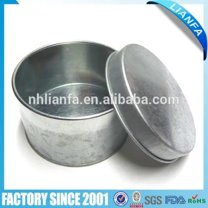 Metal round tin can ,storage box