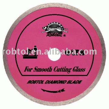 Precision Saw Continuous Rim Diamond Wheel for Smooth Cutting Glass--GLTA