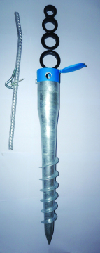 Ground Spiral Hot Dipped Galvanized