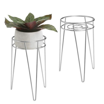 Metallgjorda succulent stativ minimalistisk planter
