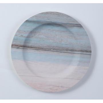 melamine round dinner plate for all serving usage