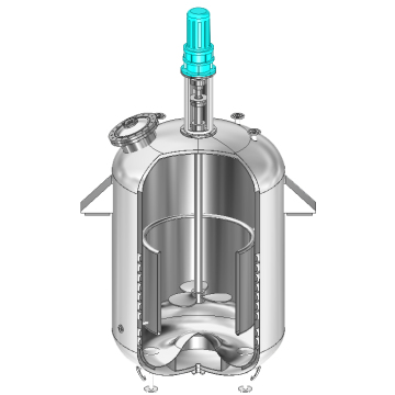 Automatic Hydrothermal Reactor W-Type Crystallizing Tank