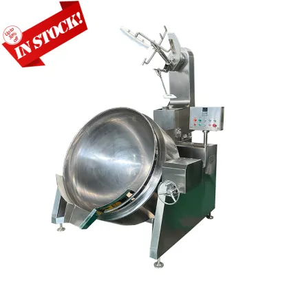 Fully Automatic Electric Tilting Bean Paste Cooking Pot Machine