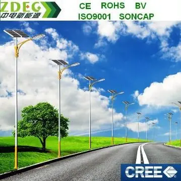 Solar Street Light, 60W  LED,US$780.0