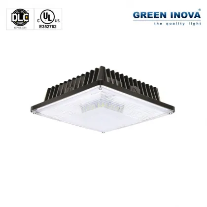 Nichia LED Canopy Light - CUL DLC Premium Listed Wholesale Recessed LED Canopy Light