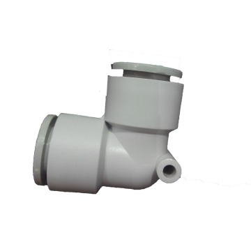 PV L type pneumatic air tube connector pvc pipe fitting