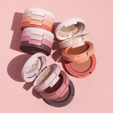 Palet Makeup Label Persendirian Custom: Blush, Highlighter, Bronzer Powder