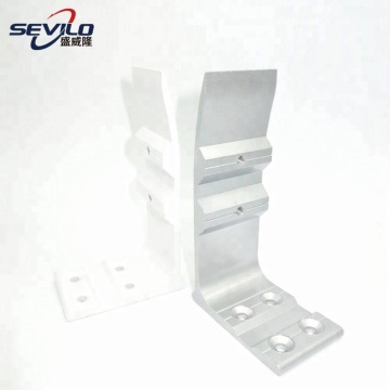 Aluminiumlegierung Desktop Baffle Clip für Büromöbelzubehör