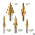 HSS straight flute Cobalt Step Drill Bit