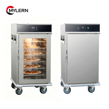 Insulated food holding cabinet