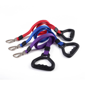 คลิปหนีบ Carabiner ล็อคตะกั่วความปลอดภัยไนลอนที่แข็งแกร่ง