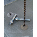 steel anchors through wedge anchor bolt for concrete