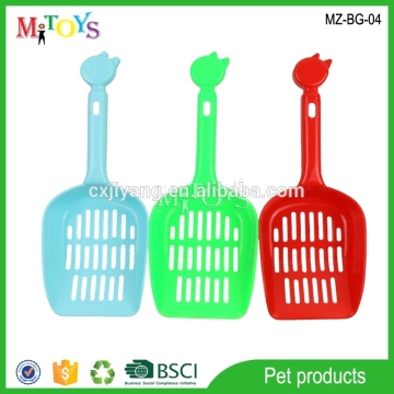 bulk buy from china pet product plastic recycling cat sand shovel For Export