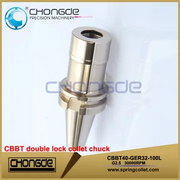 Double contact CBBT40 GER CNC tool holder