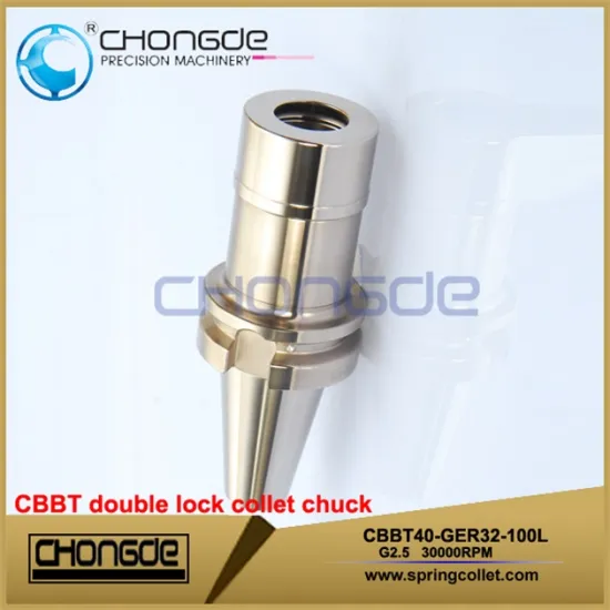Double contact CBBT40 GER CNC tool holder
