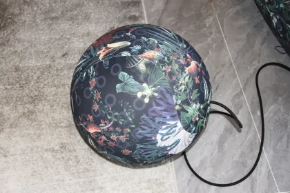 Ergonomic Lazy Fabric Sofa for Balcony or Lounge