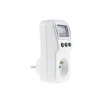 Smart LCD Digital Electric Energy Meter Socket for Power Measurement