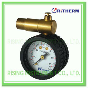 Bike tire pressure gauge