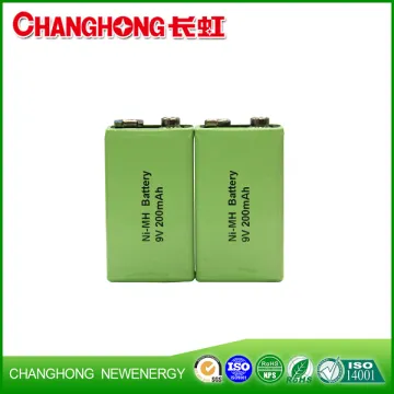 9V ni-mh rechargeable battery Sealed rechargeable Nickel Metal Hydride battery