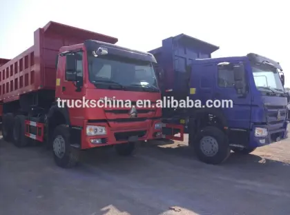 Sinotruk Howo Truck Delaers Truck Dump hyva dumper truck