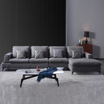 Exklusives High -End -Stoff weiches funktionelles Sofa