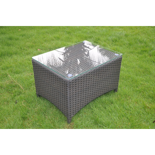 Outdoor Wicker Patio Cube 3 Piece Garden Set