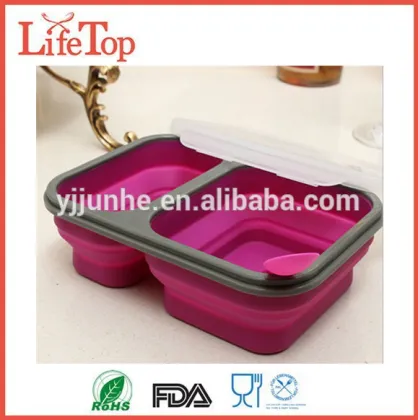 Eco Silicone Collapsible Meal Kit Food Storage Container