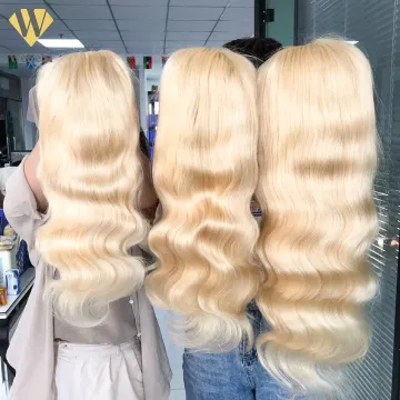 Glueless 613 HD Full Lace Wig,Human Hair Wigs Blonde 613 Lace Front,Wholesale Platinum Blonde 613 Lace Frontal Wigs Human Hair