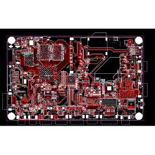 Diseño de PCB de placa base multimedia
