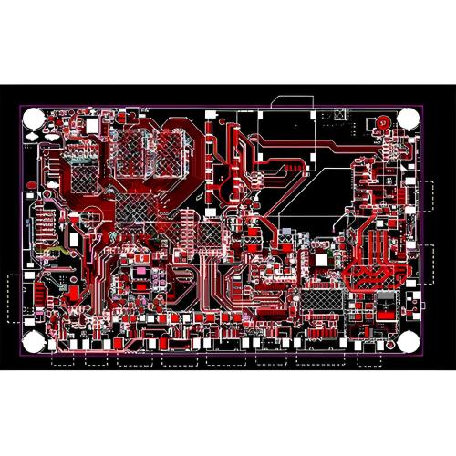 Diseño de PCB de placa base multimedia