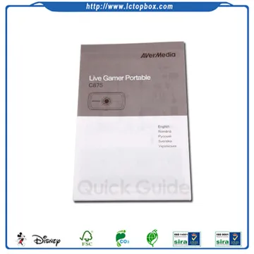 Best Sale Single Color Folded Leaflet Instruction Manual
