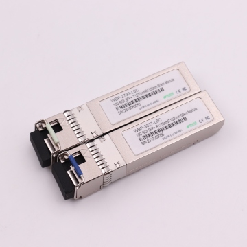 10Gbps BIDI SFP+ Single Fiber Optical Transceiver 60km LC Connector