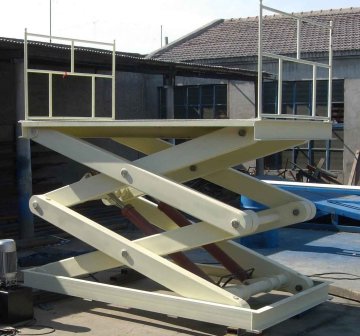 Sjg 1 Hydraulic Lifting Platform For Working Height 1330 / 3260 Mm