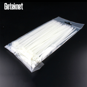 GetEknet 100 Pack Havy Duty Duty Nylon autoblocer les attaches de câbles