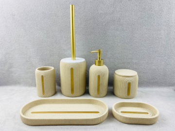 apricot design Bathroom Accessory Sets