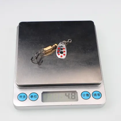 SuperiorFishing Trout Spinners Bait - Brass Spinner Blade Wobbler for Freshwater Trout Fishing Lures SJ102