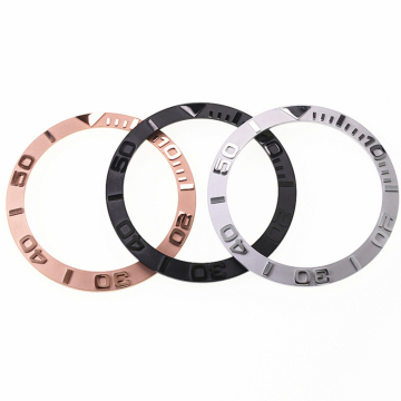 Inserto de bisel de cerámica para OD 38 mm, ID de 30,6 mm de yatmaster Watch
