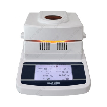 Touch-Controlled Halogen Moisture Analyzer