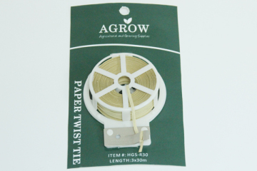 AGROW Paper Twist Ties with Cutter