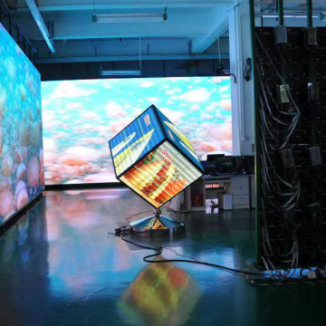 Écran LED Cube P2 personnalisé: Affichage publicitaire extérieur / intérieur étanche