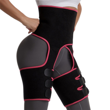 Doppelriemen Oberschenkel Shapewear Oberschenkel Taille Trainer