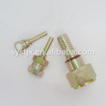 High quality JIS metric female connector with double hex nut
