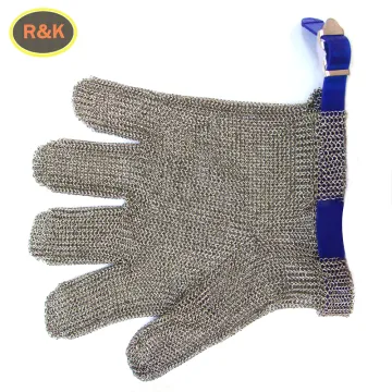 The most popular Stainless steel Hand gloves for garments Industry