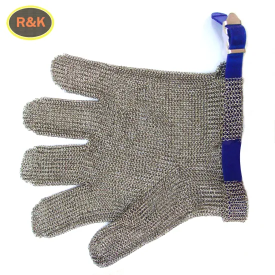 stainless steel arm protection cut resistant sleeve glove