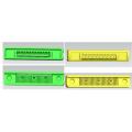 Inlay type double hole emitter