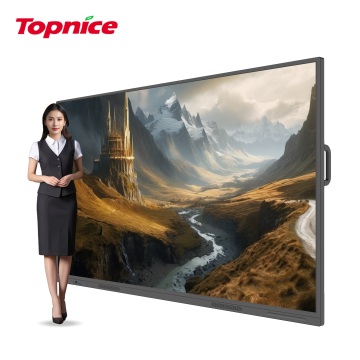 55 Inch 4K Smart TV with Topnice Board for Kids' LCD Writing Tablet and Handwriting Support