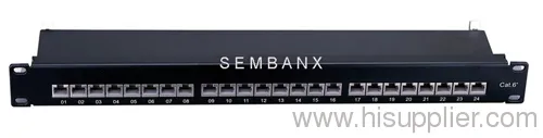 Cat6a Ftp 24 Ports Patch Panel 